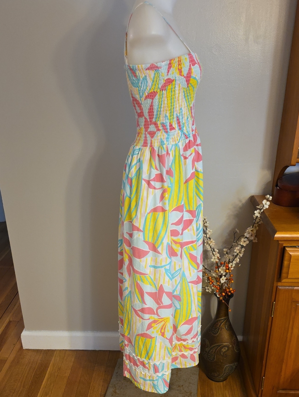 Sail To Sable Smocked Top Sundress - Picture 8 of 14